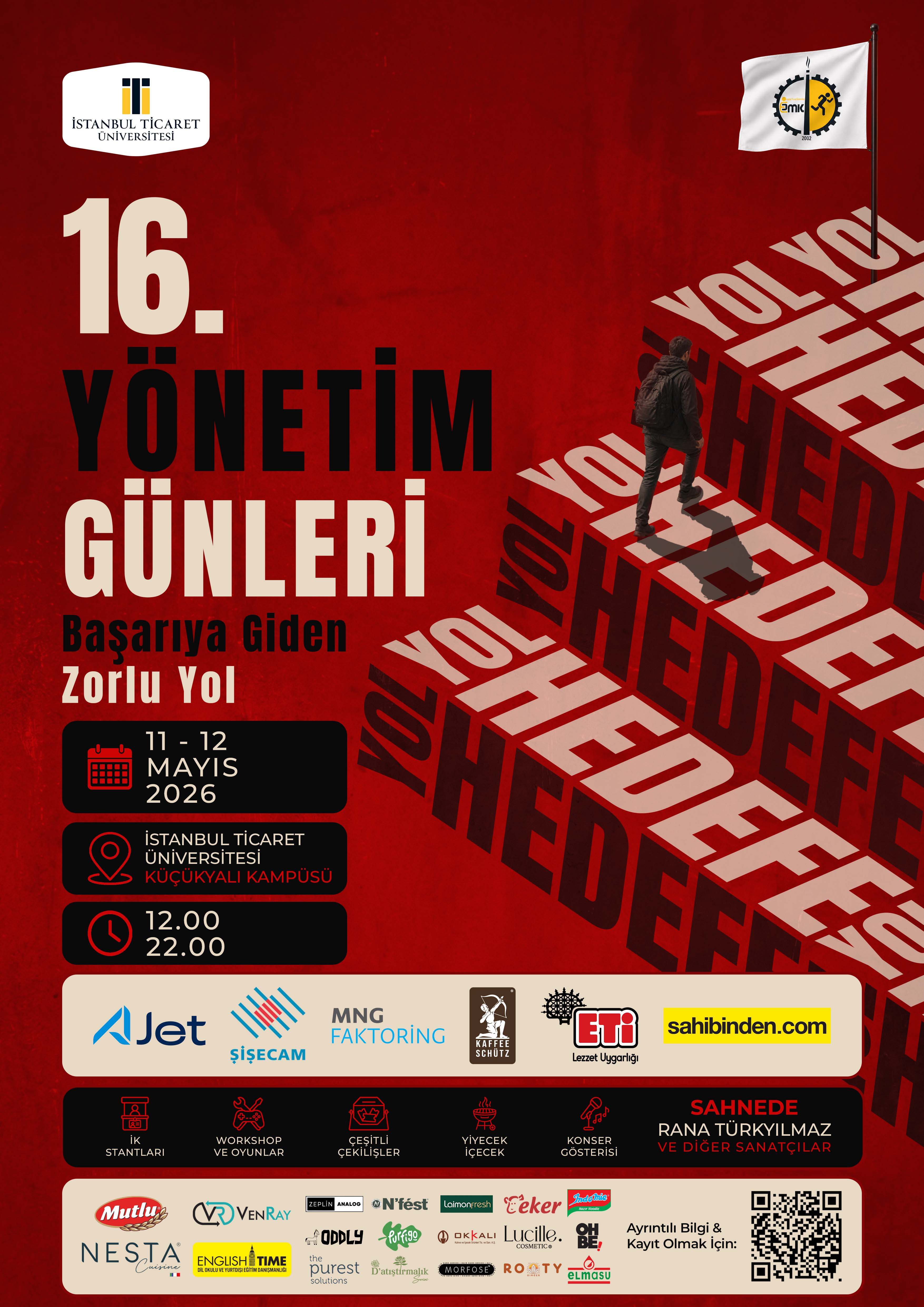 16. Yönetim Günleri Afişi
